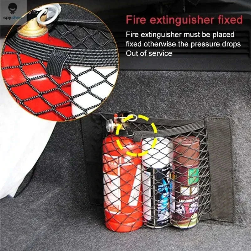Car Storage Net Pocket Organizer for Tidy Vehicle Interiors - Image 4