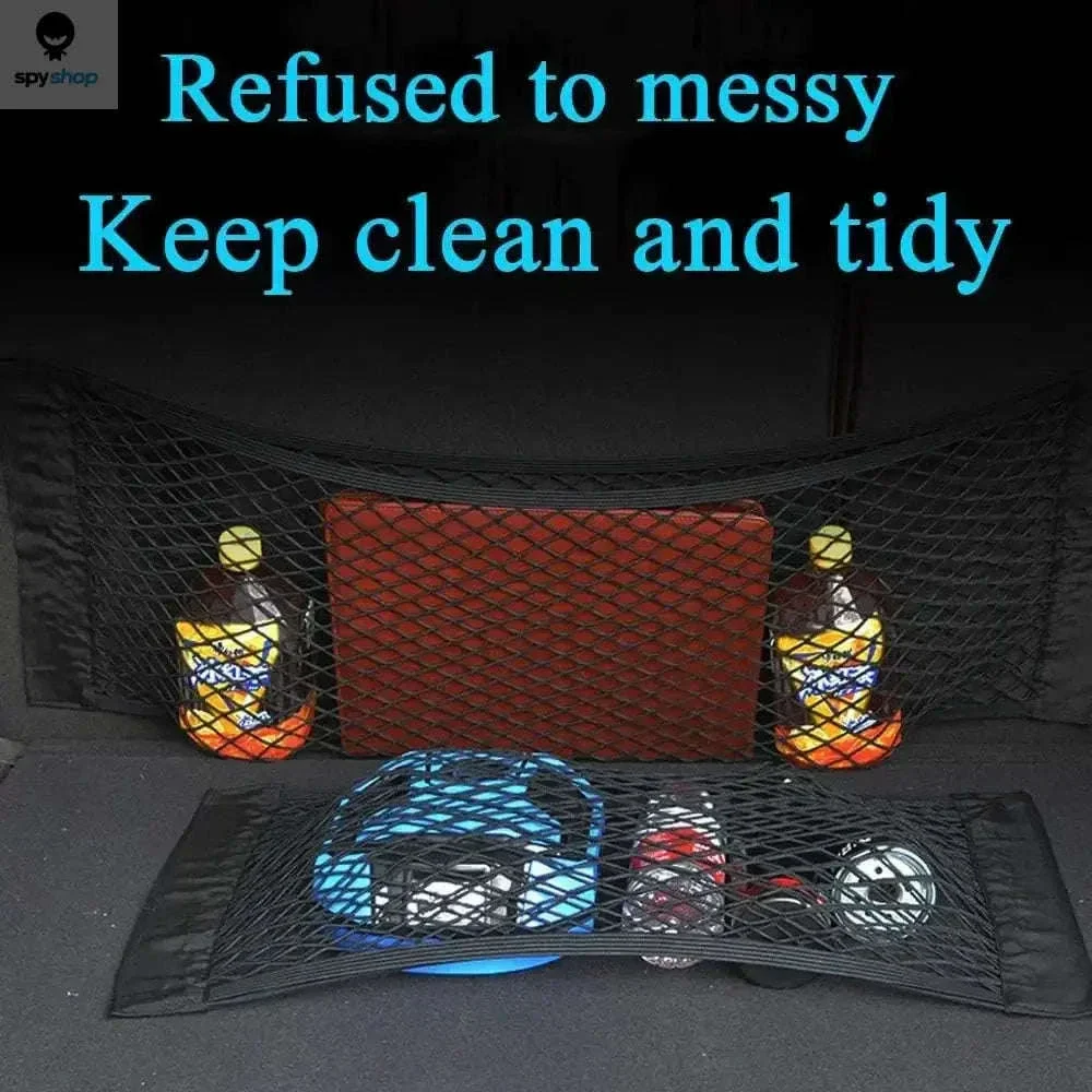 Car Storage Net Pocket Organizer for Tidy Vehicle Interiors - Image 5