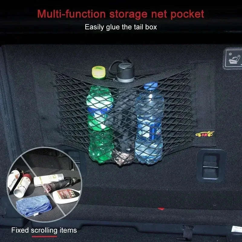 Car Storage Net Pocket Organizer for Tidy Vehicle Interiors - Image 9