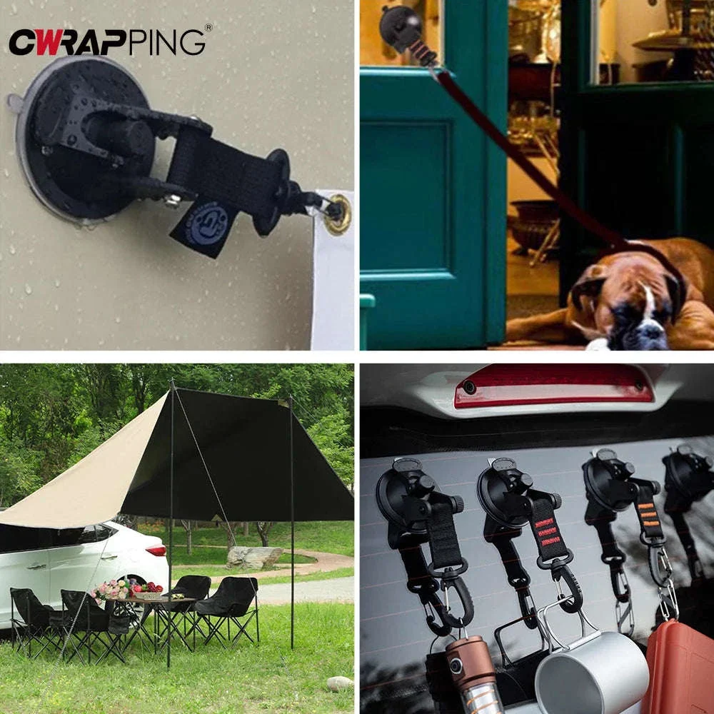 Car Tent Suction Cup Buckle Side Awning Anchors - Image 5