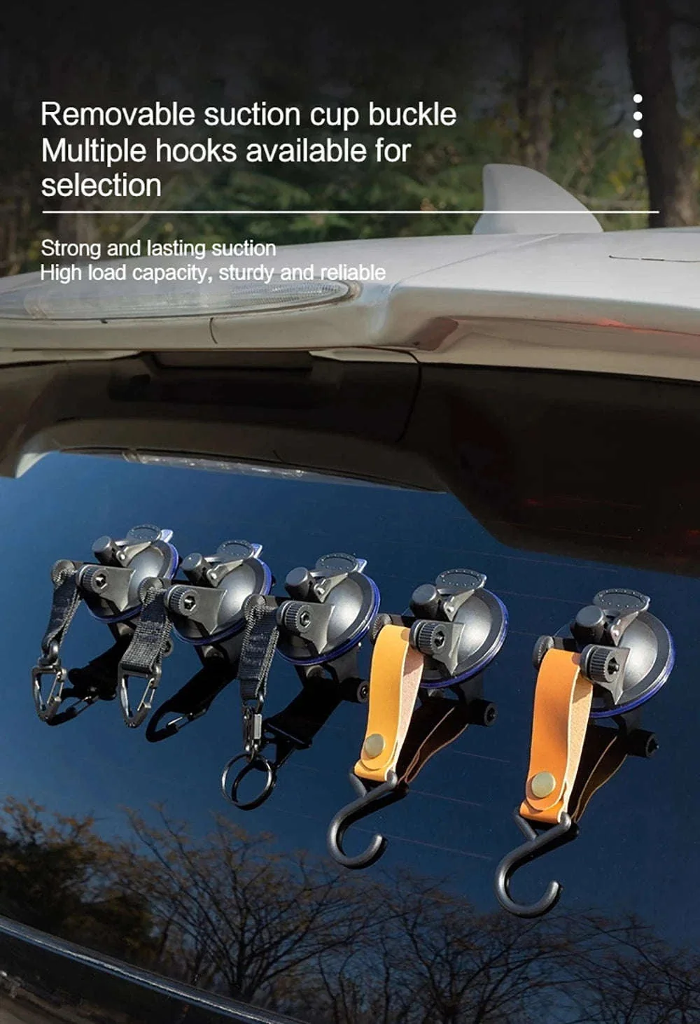 Car Tent Suction Cup Buckle Side Awning Anchors - Image 7