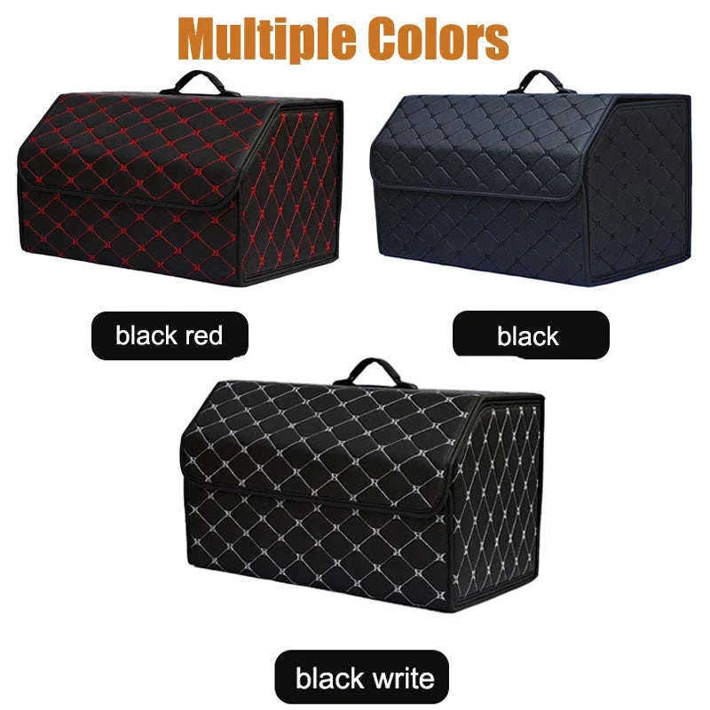 Car Trunk Organizer Box, Large Capacity, Folding Storage Bag - Image 3
