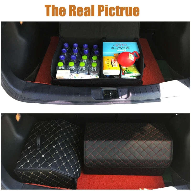 Car Trunk Organizer Box, Large Capacity, Folding Storage Bag - Image 5