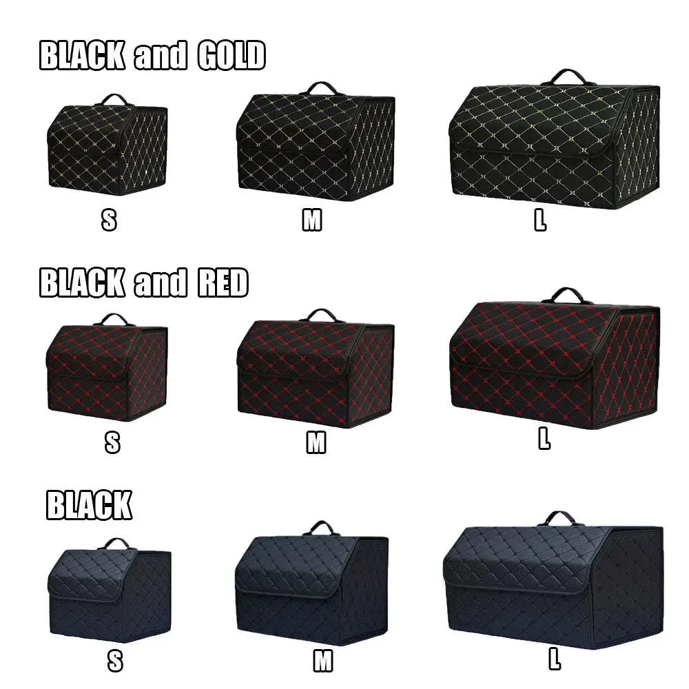 Car Trunk Organizer Box, Large Capacity, Folding Storage Bag - Image 7
