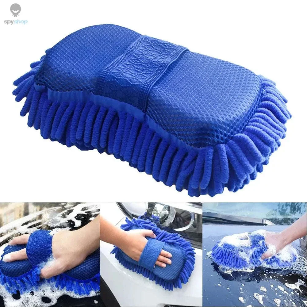 Microfiber Car Wash Sponge for Scratch-Free Car and Home Cleaning - Image 5