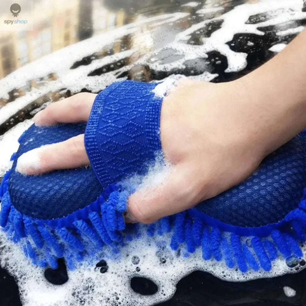 Microfiber Car Wash Sponge for Scratch-Free Car and Home Cleaning - Image 8
