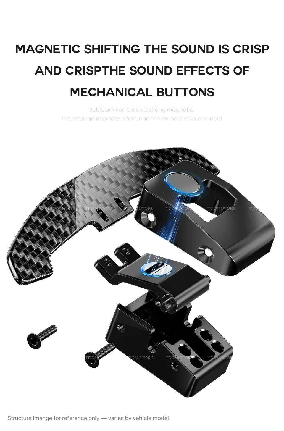 Magnetic Carbon Fiber Paddle Shifters for Mini & BMW Models - Image 10