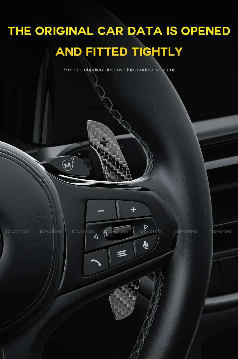 Magnetic Carbon Fiber Paddle Shifters for Mini & BMW Models - Image 11
