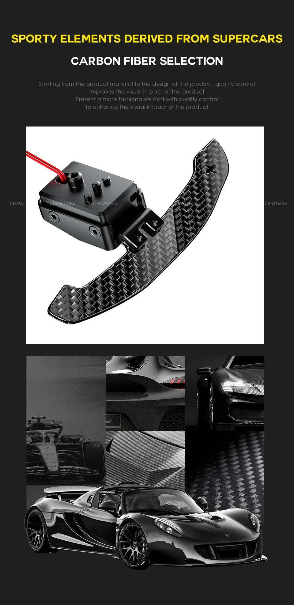 Magnetic Carbon Fiber Paddle Shifters for Mini & BMW Models - Image 12