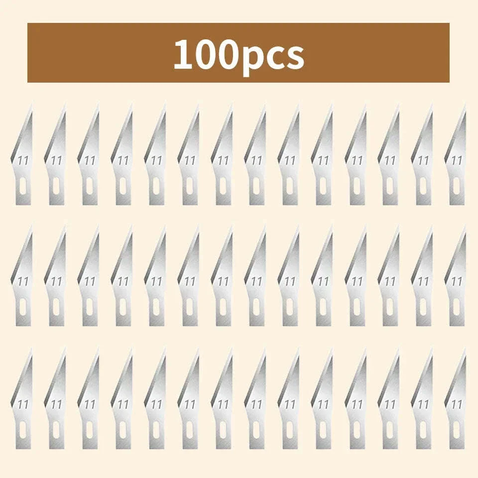 Carbon Steel Carving Blade Set for Wood, Leather, and DIY Craft - Image 10