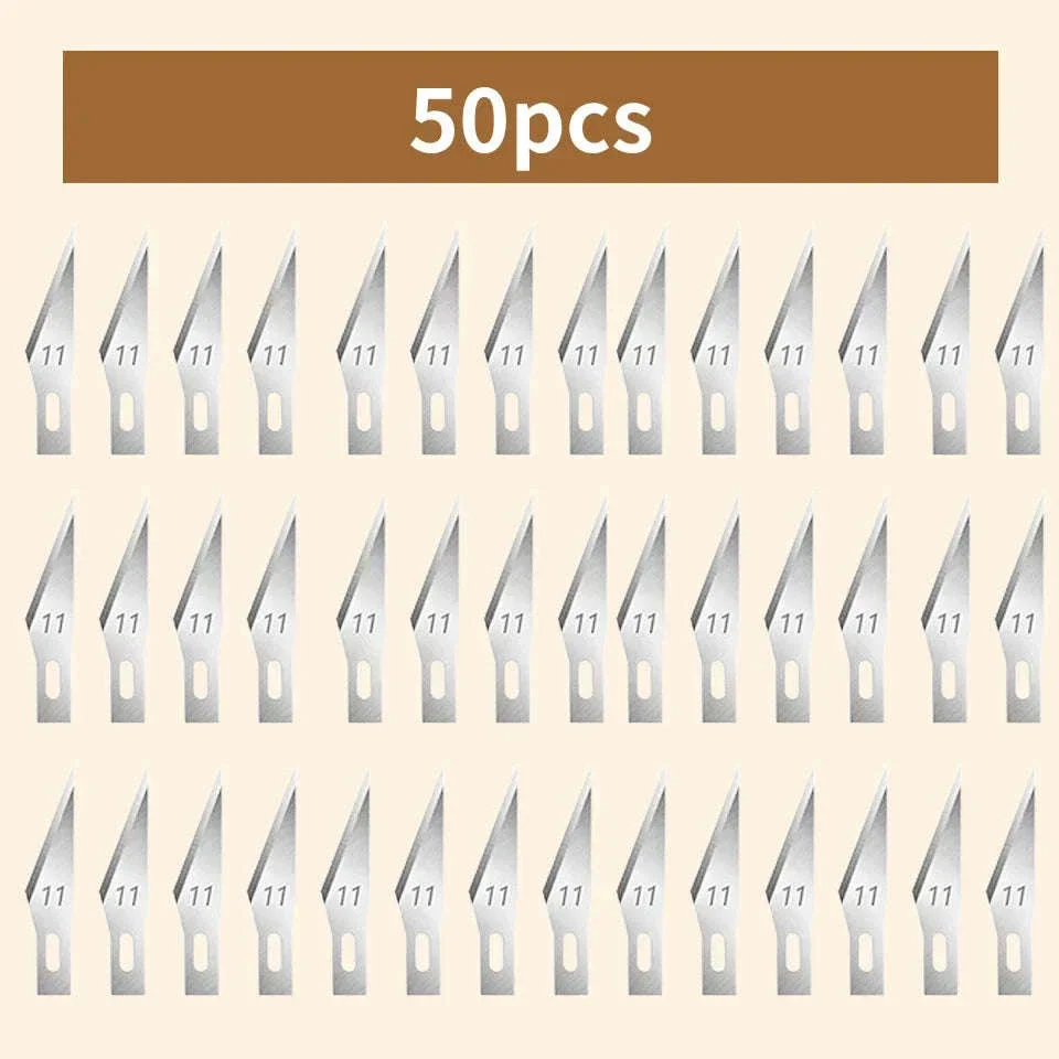 Carbon Steel Carving Blade Set for Wood, Leather, and DIY Craft - Image 11
