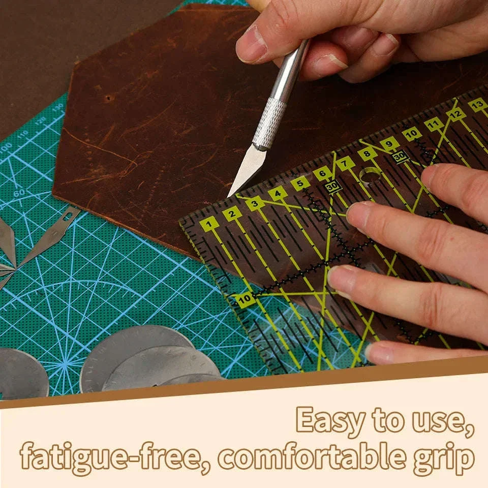 Carbon Steel Carving Blade Set for Wood, Leather, and DIY Craft - Image 4
