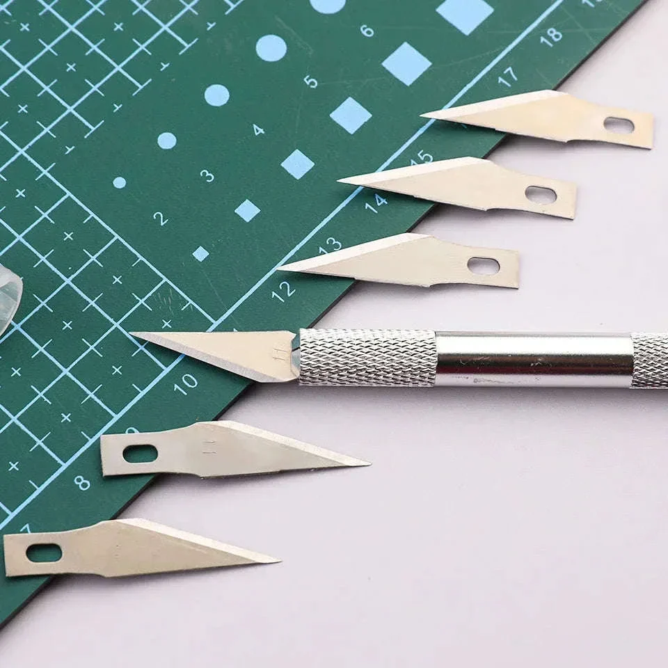 Carbon Steel Carving Blade Set for Wood, Leather, and DIY Craft - Image 7