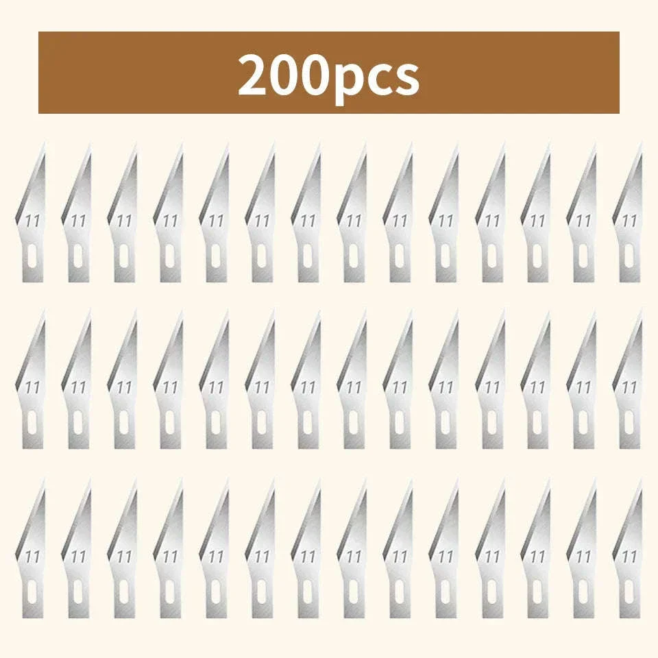 Carbon Steel Carving Blade Set for Wood, Leather, and DIY Craft - Image 9