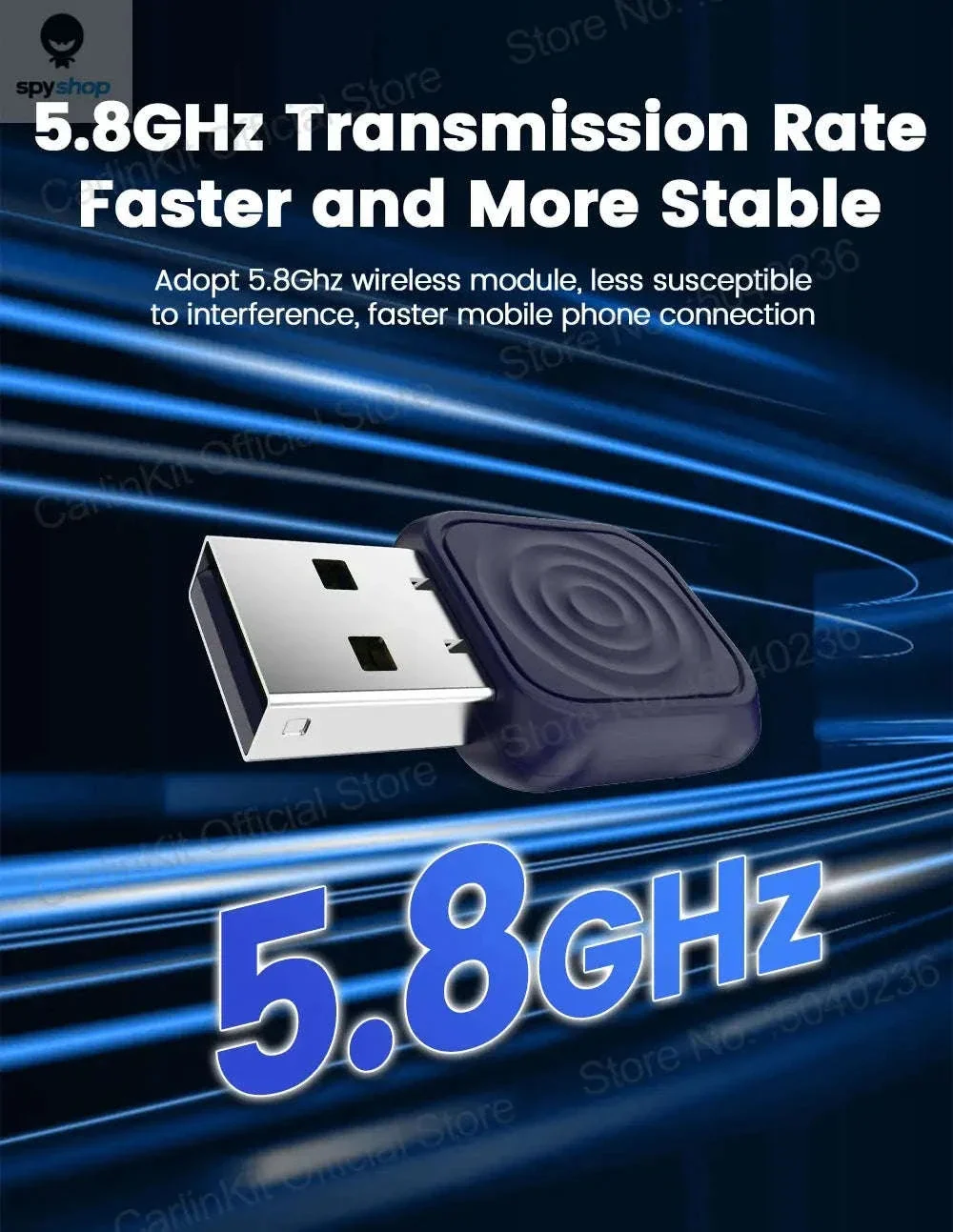 CarlinKit 5.0 Mini Ultra Wireless CarPlay Adapter - Image 16
