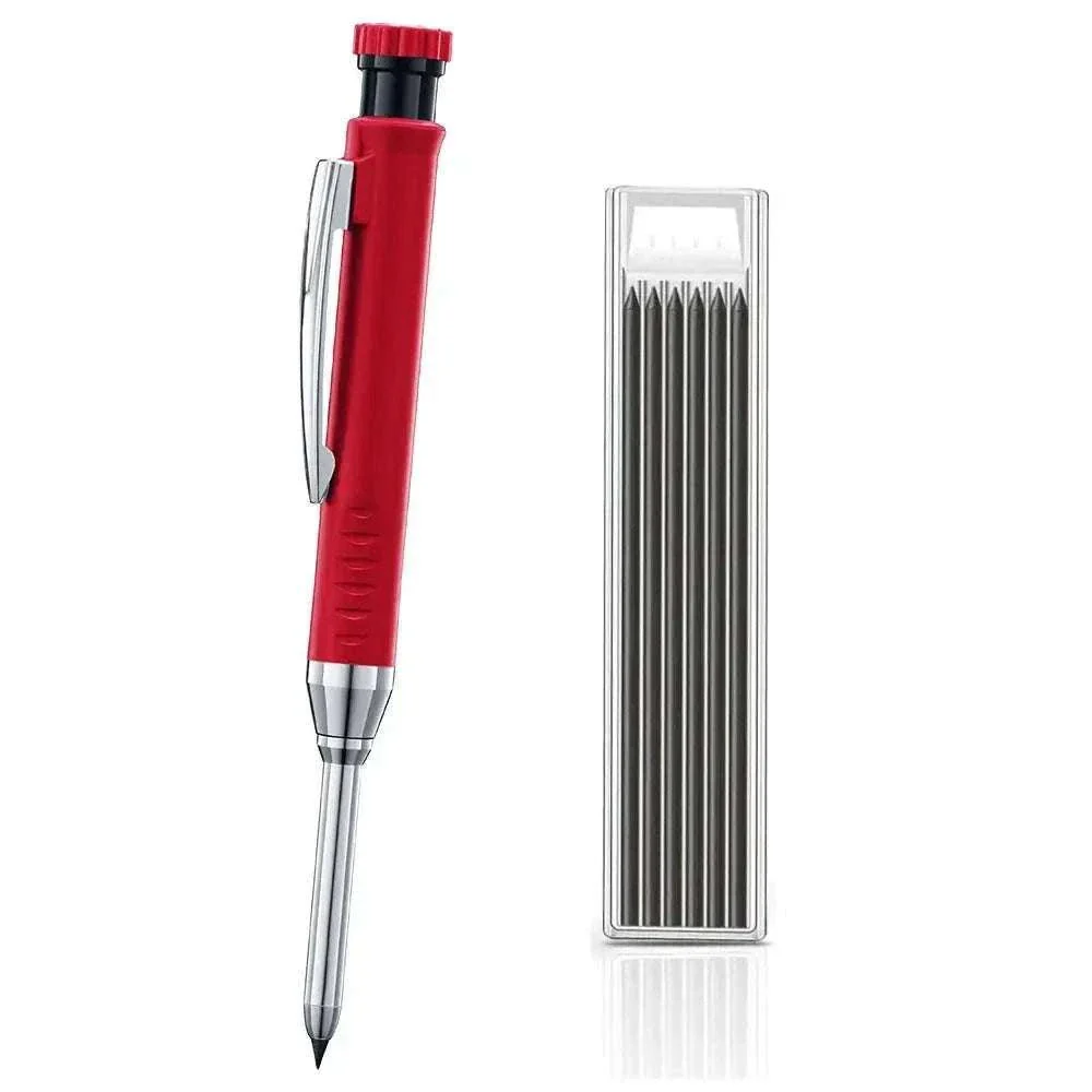 Carpenter Mechanical Pencil with Sharpener and Color Refills - Image 8