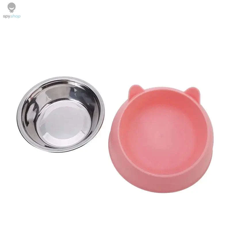 Inclined Stainless Steel Pet Bowl for Cats and Dogs - Image 4