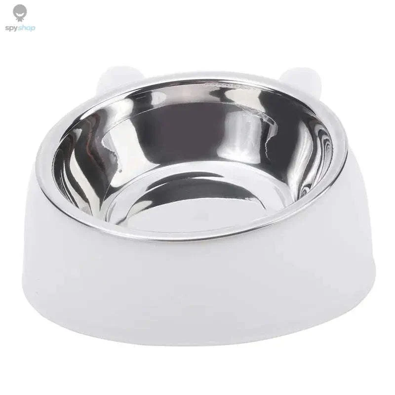 Inclined Stainless Steel Pet Bowl for Cats and Dogs - Image 8