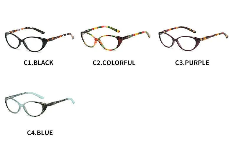 Cat Eye Myopia Glasses with Photochromic and Blue Light Protection - Image 13