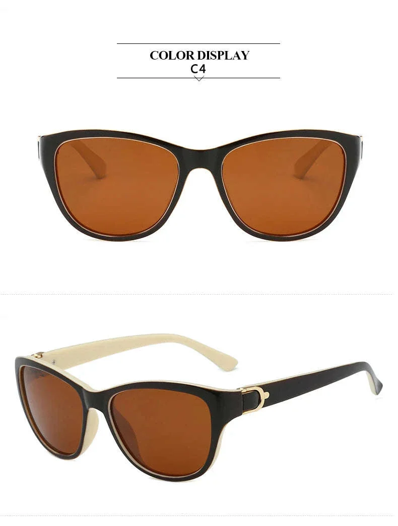 Cat Eye Polarized Sunglasses for Women with UV400 Protection - Image 13