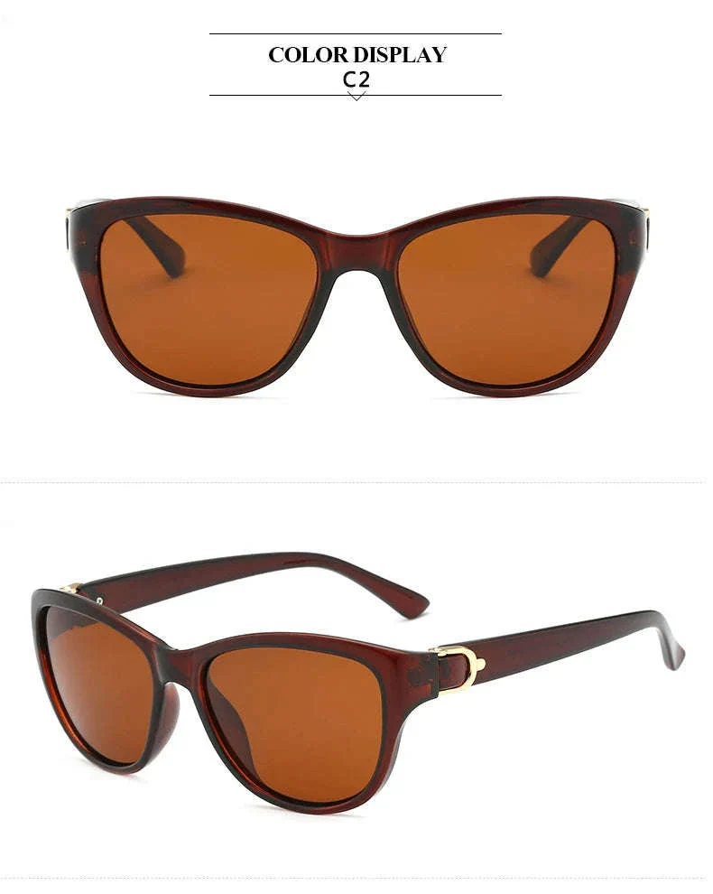 Cat Eye Polarized Sunglasses for Women with UV400 Protection - Image 15