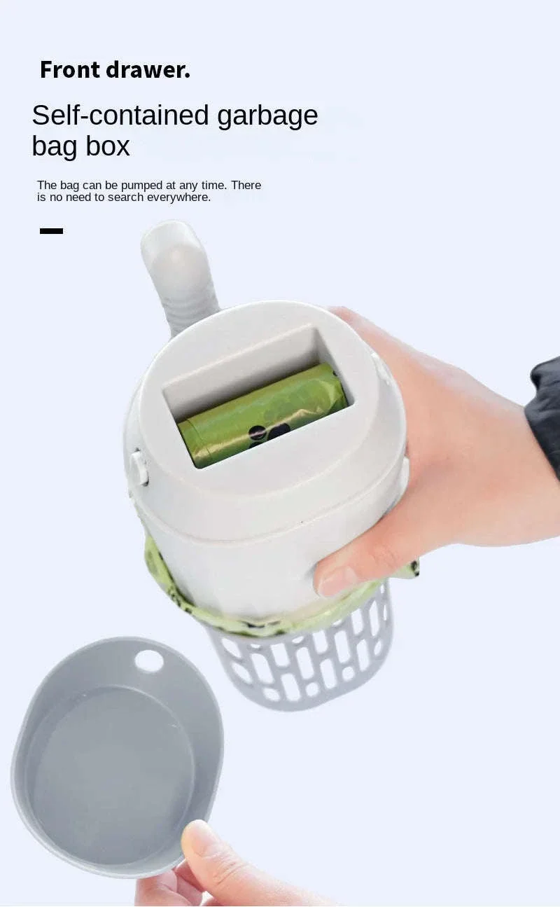 Cat Litter Scoop with Refill Bag Holder for Cleaner Cleaning - Image 10