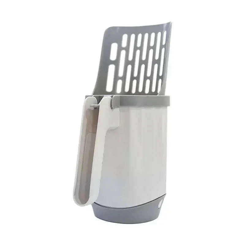 Cat Litter Scoop with Refill Bag Holder for Cleaner Cleaning - Image 16