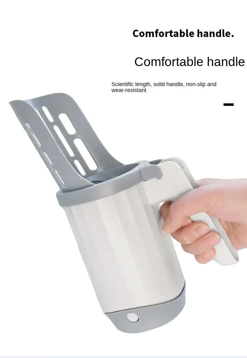 Cat Litter Scoop with Refill Bag Holder for Cleaner Cleaning - Image 9