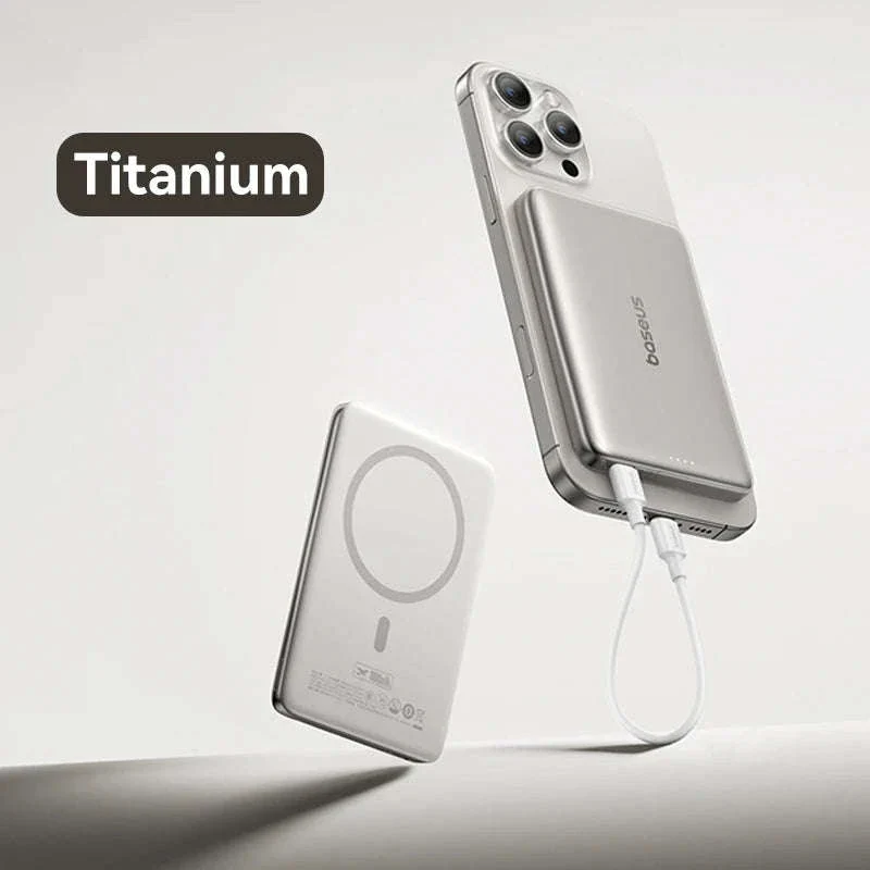 Magnetic Power Bank 5000mAh/10000mAh PD 20W/27W Card-Sized - Image 21