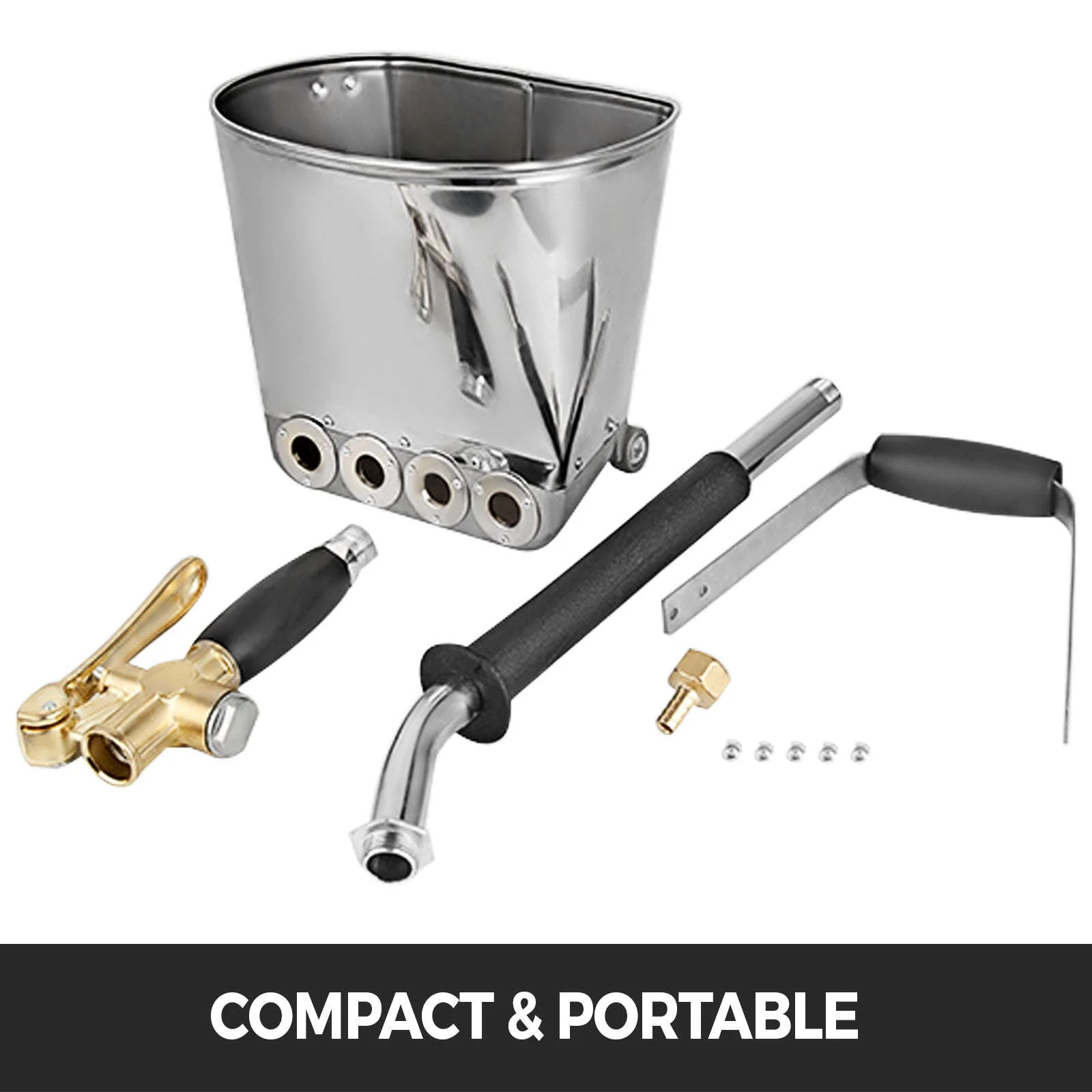 Cement Mortar Sprayer Hopper Gun for Walls and Ceilings - Image 15