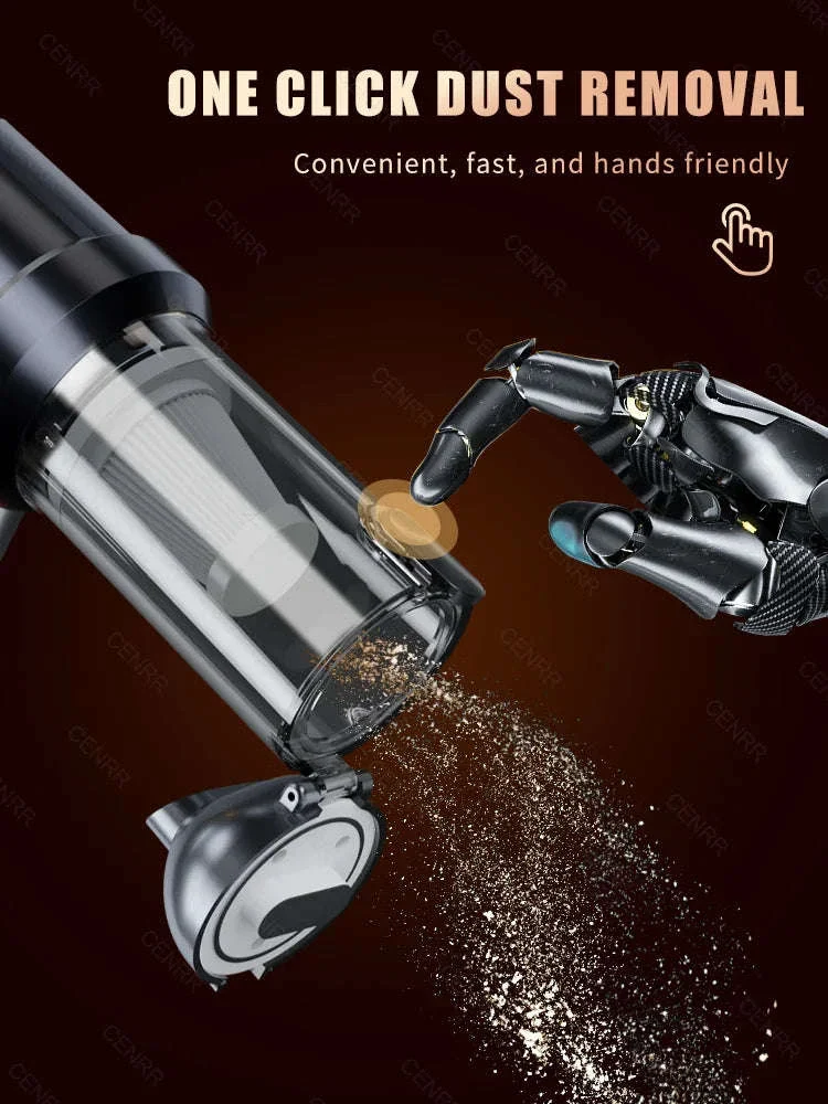 Cordless Car Vacuum Cleaner with Blower, USB-C Rechargeable Handheld - Image 16