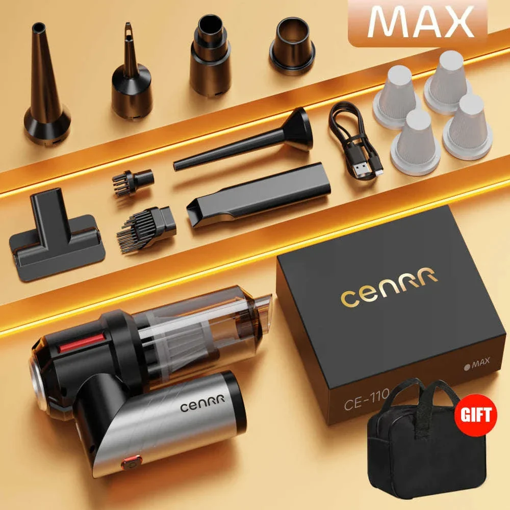 Cordless Car Vacuum Cleaner with Blower, USB-C Rechargeable Handheld - Image 27