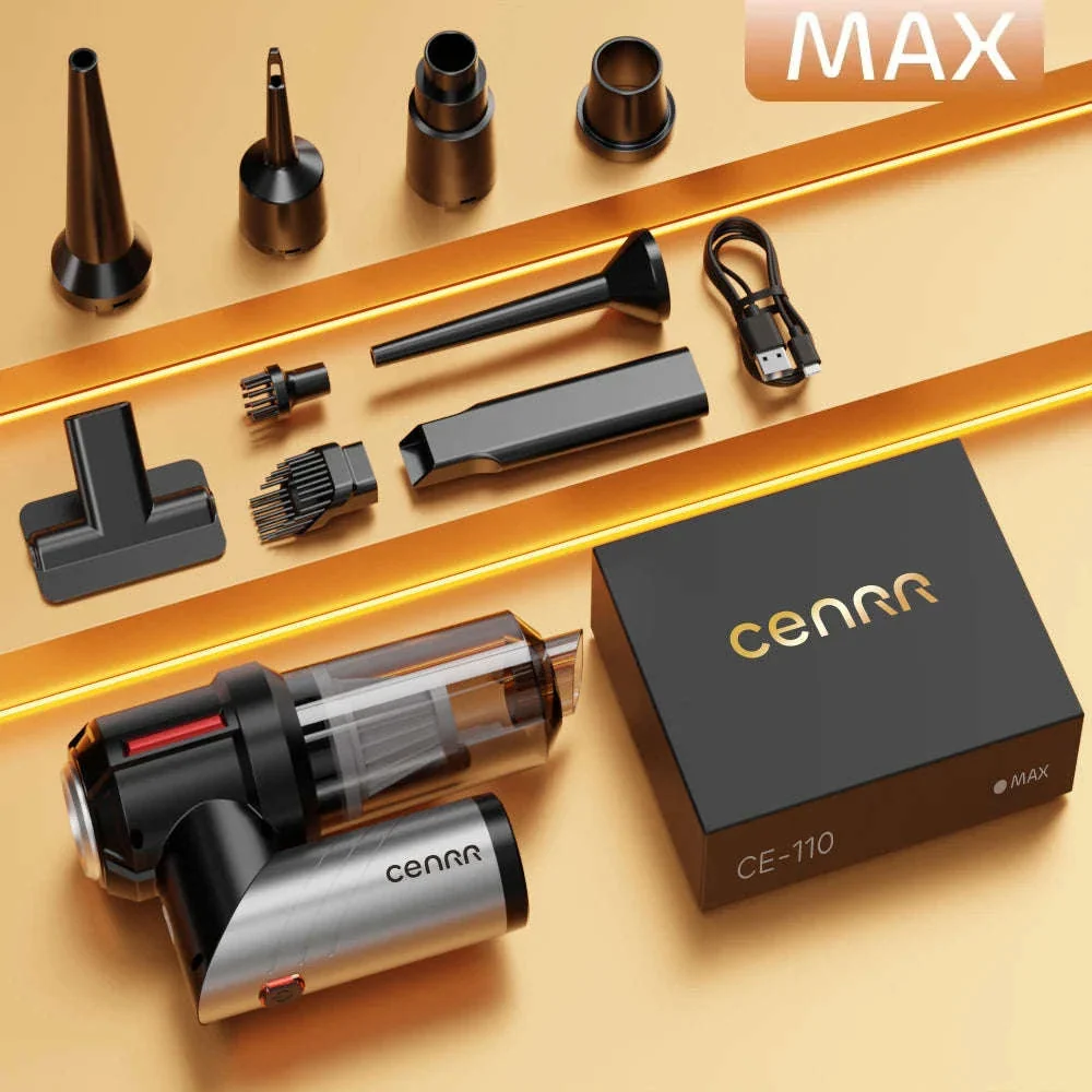 Cordless Car Vacuum Cleaner with Blower, USB-C Rechargeable Handheld - Image 29