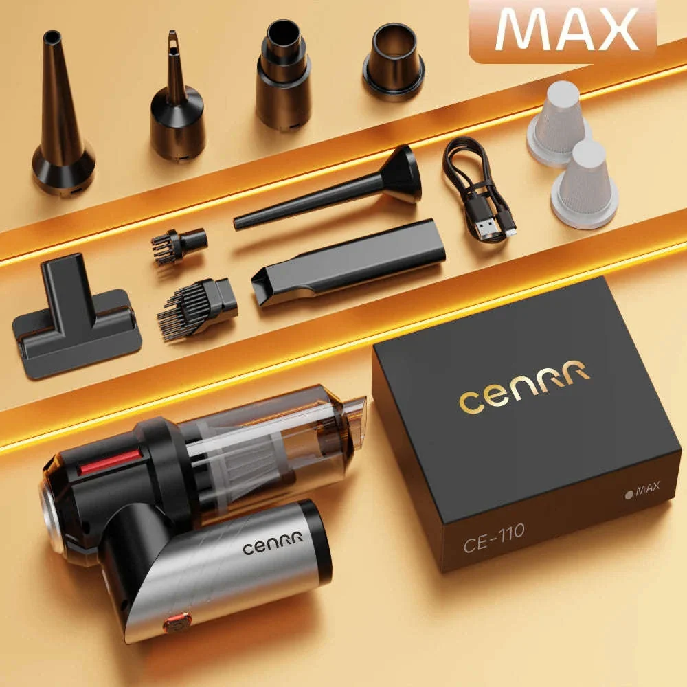 Cordless Car Vacuum Cleaner with Blower, USB-C Rechargeable Handheld - Image 30