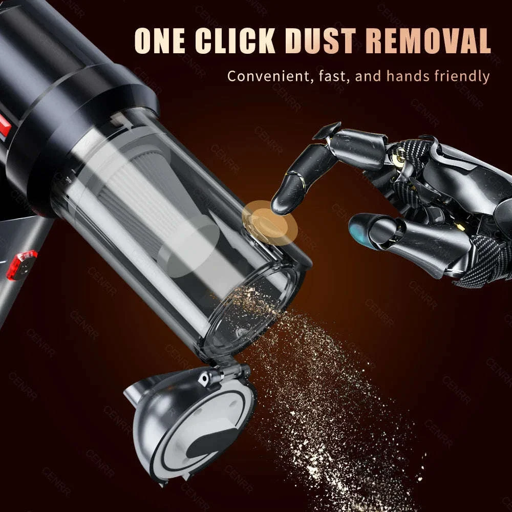 Cordless Car Vacuum Cleaner with Blower, USB-C Rechargeable Handheld - Image 6