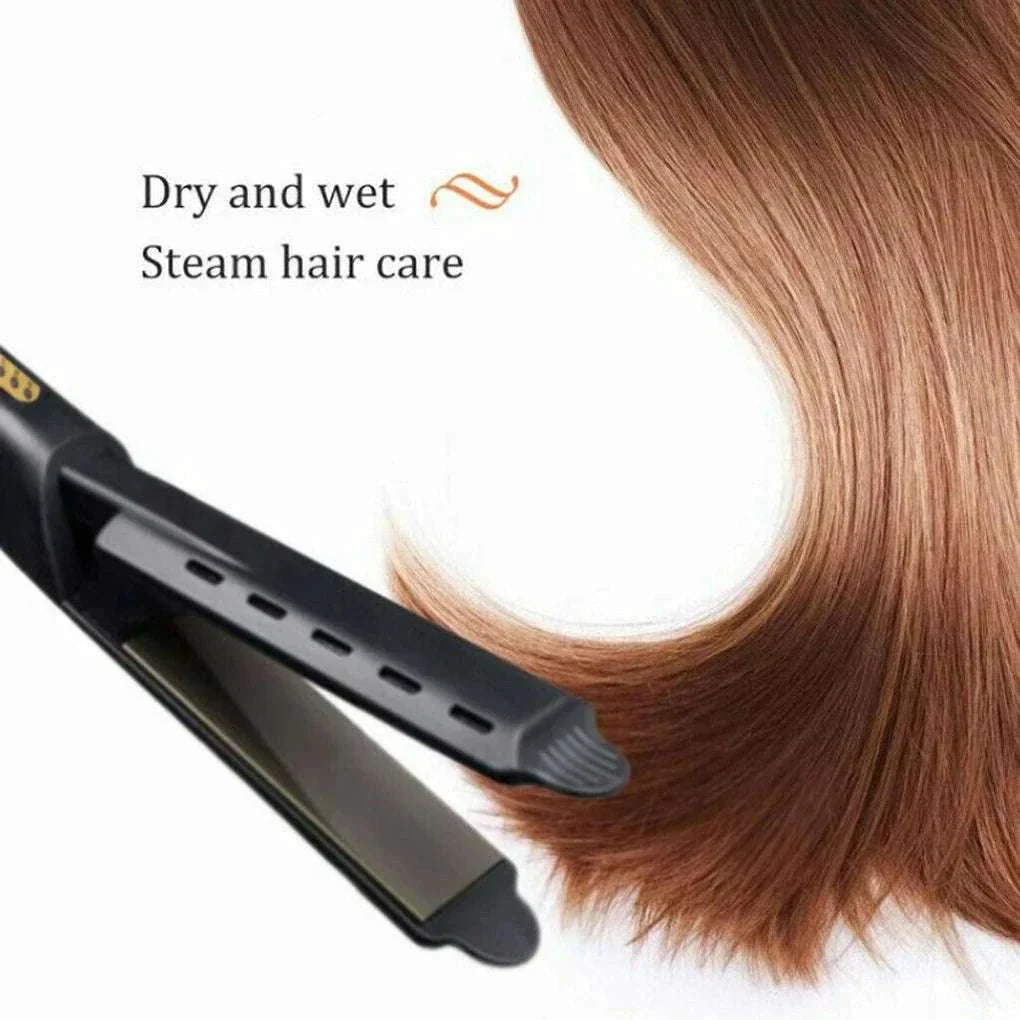 Ceramic Tourmaline Ionic Hair Straightener with Adjustable Heat - Image 12