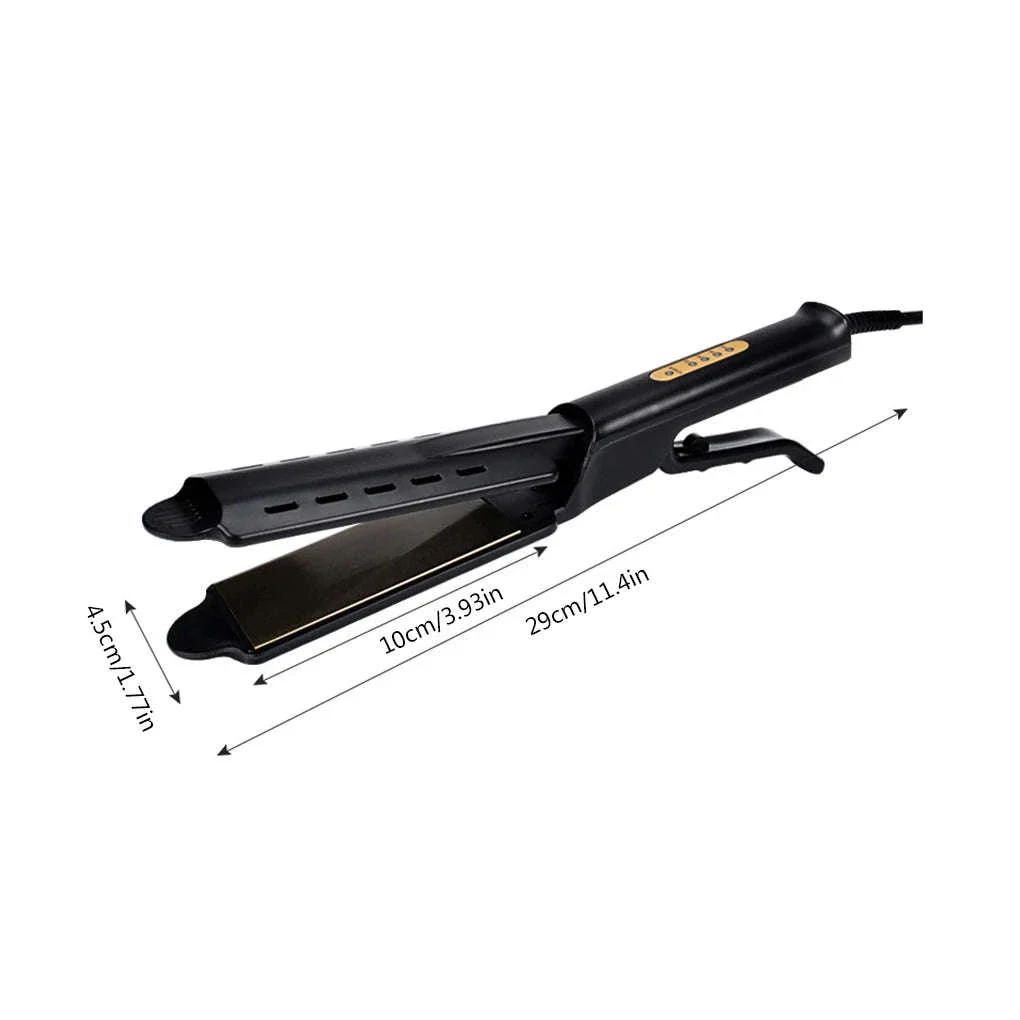 Ceramic Tourmaline Ionic Hair Straightener with Adjustable Heat - Image 24