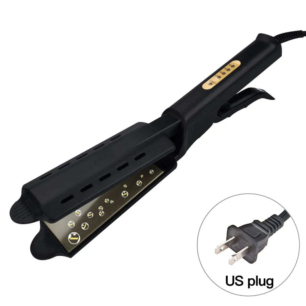 Ceramic Tourmaline Ionic Hair Straightener with Adjustable Heat - Image 26