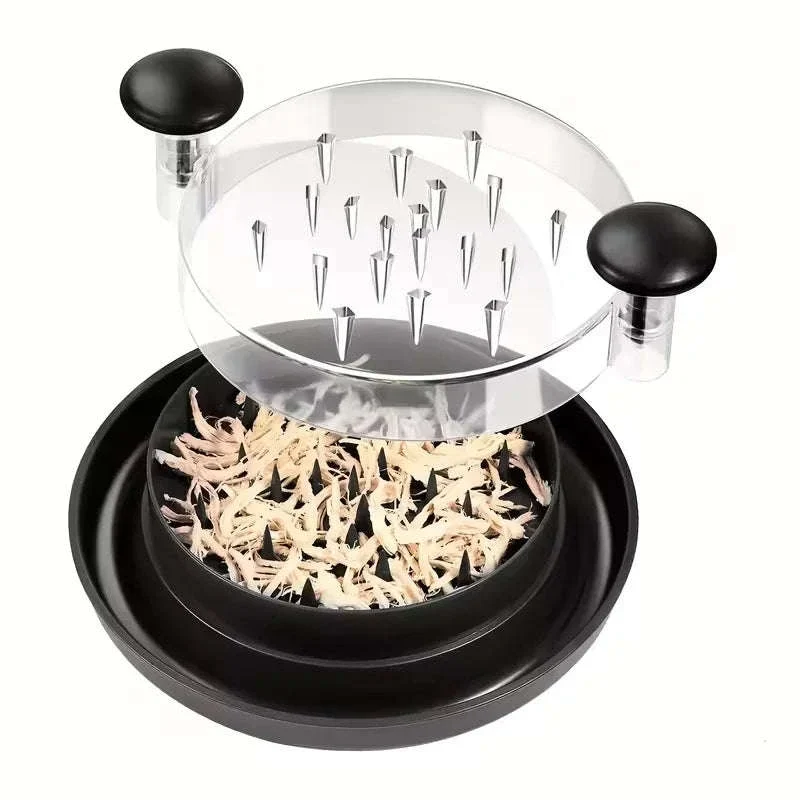 Chicken Shredder Tool with Non-Slip Base and Rotating Handle - Image 22