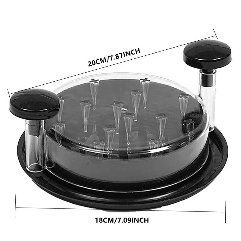 Chicken Shredder Tool with Non-Slip Base and Rotating Handle - Image 6
