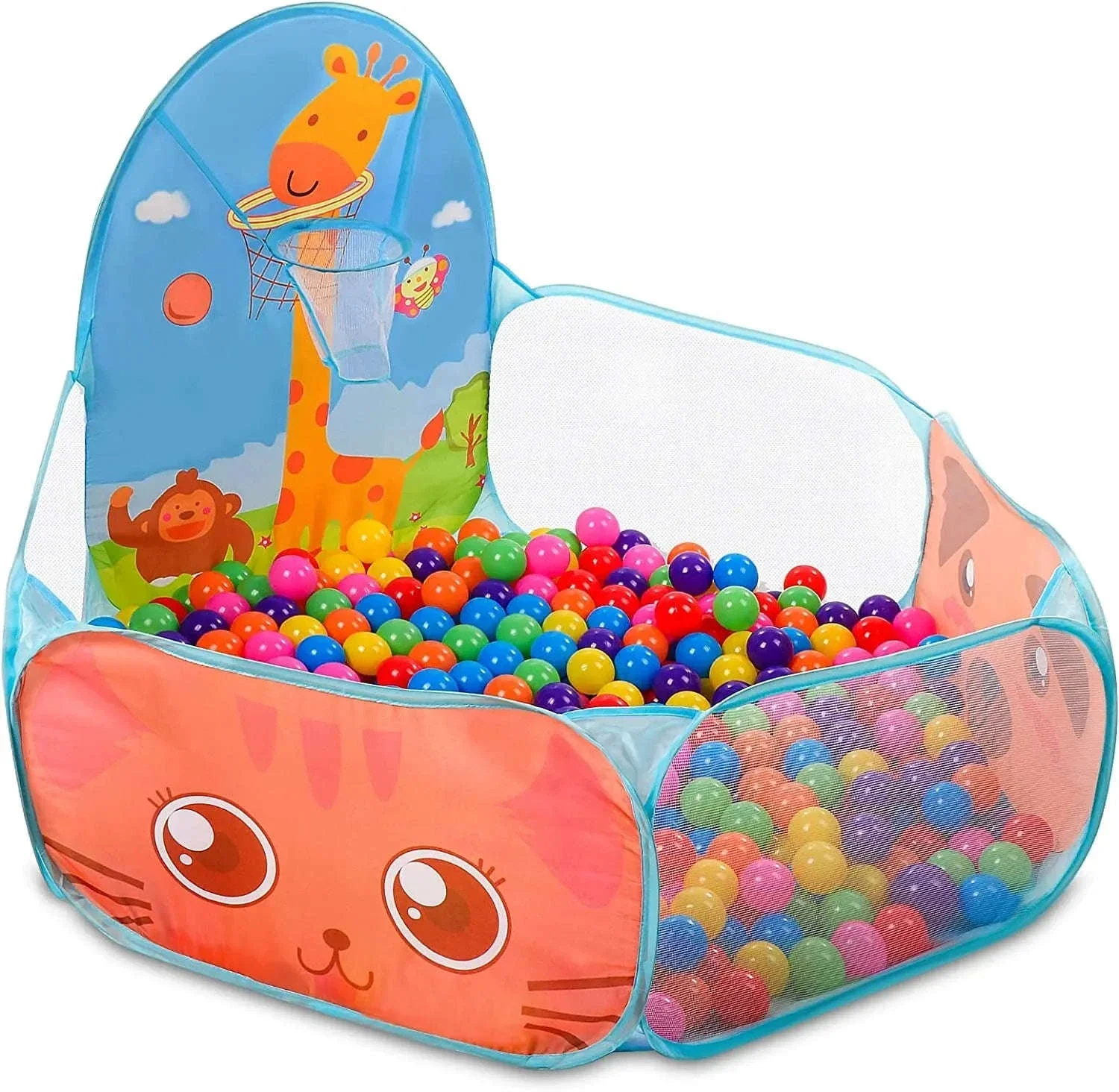 Children Portable Foldable Ball Pit Play Tent - Image 4