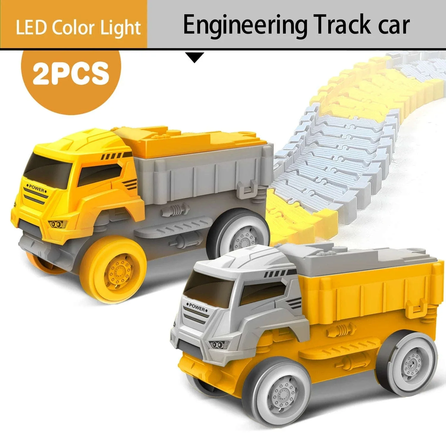 Children Electric Magical Flexible Track Car Toy Set - Image 12