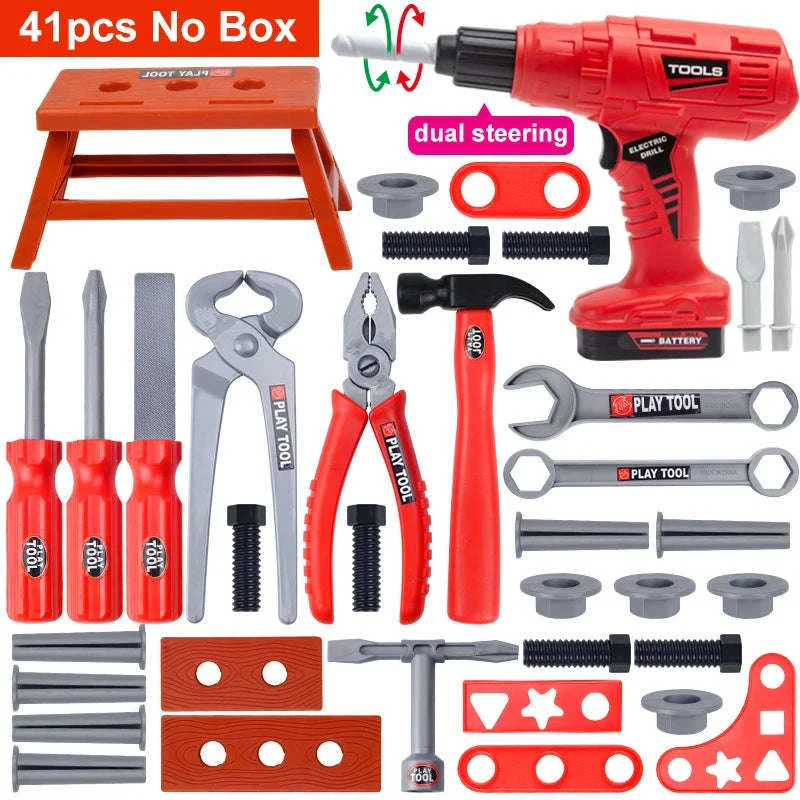 Children's Electric Tool Set for Kids Pretend Play Kit - Image 18