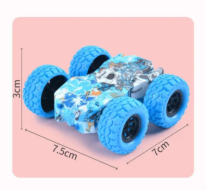 Double-Sided Inertia Toy Car for Flip-and-Go Action - Image 17