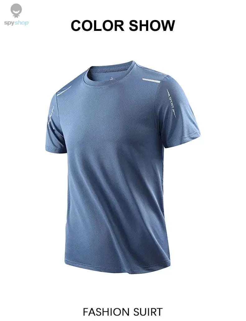 Men’s Quick Drying Sports Tee for Hot-Weather Training - Image 11