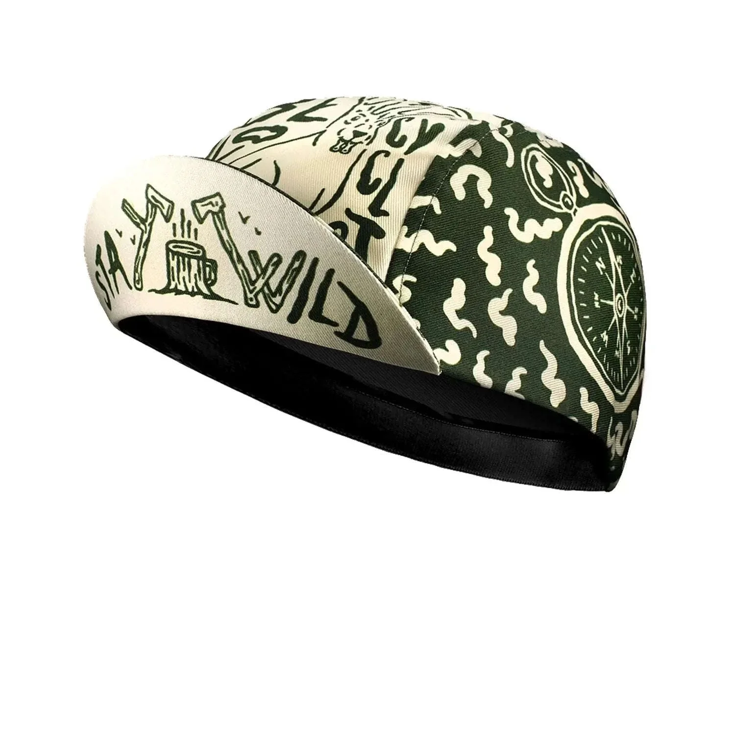 Retro Cycling Cap with Quick-Dry Comfort and Sun Shade - Image 4