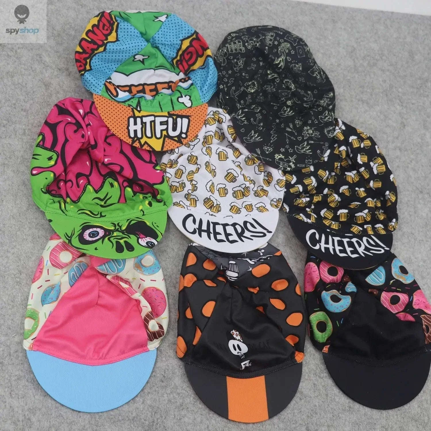 Retro Cycling Cap with Quick-Dry Comfort and Sun Shade - Image 7