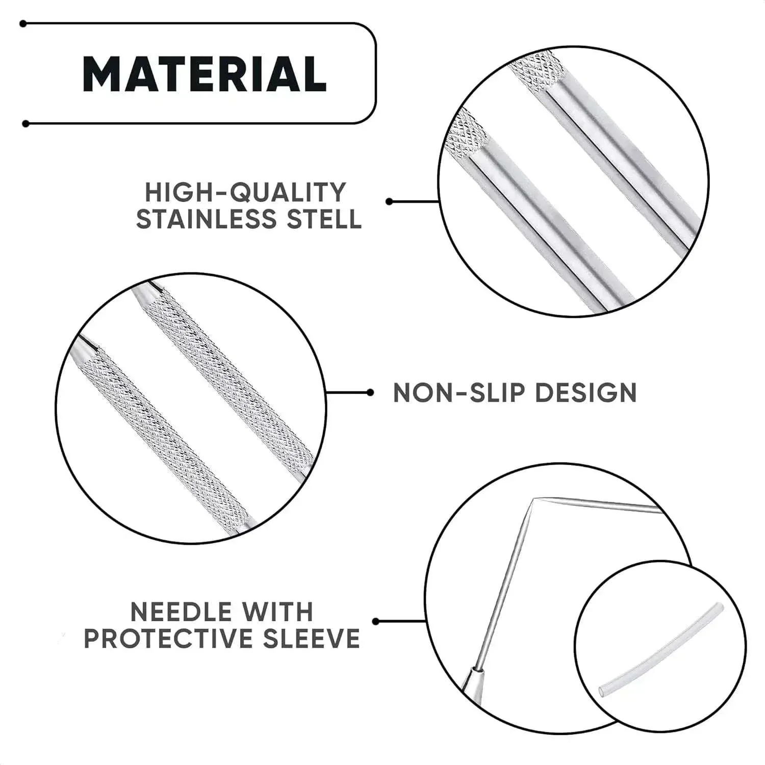 Clay Sculpting Needle & Texture Tool Set for Ceramics and DIY Craft - Image 3