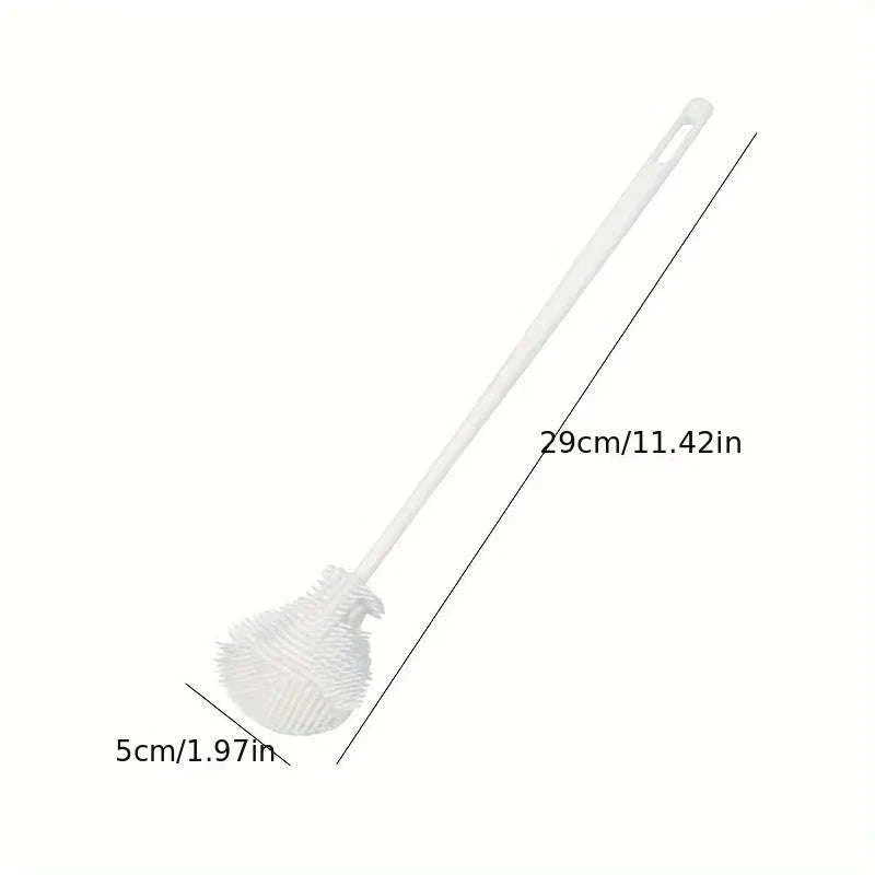 Foldable 360° Silicone Bottle Brush for Deep Cleaning - Image 10