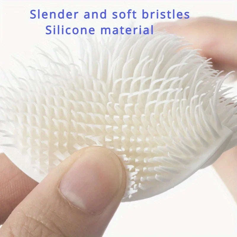 Foldable 360° Silicone Bottle Brush for Deep Cleaning - Image 9